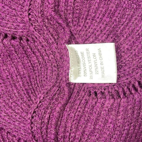 JODIFL Purple sweater is great for off shoulder and crewneck to wear - Picture 6 of 6